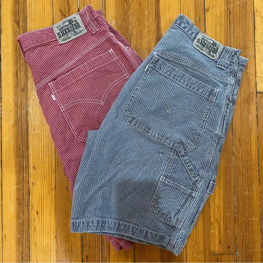 Levi’s SilverTab Carpenter Shorts Bundle! Both size label reads 33